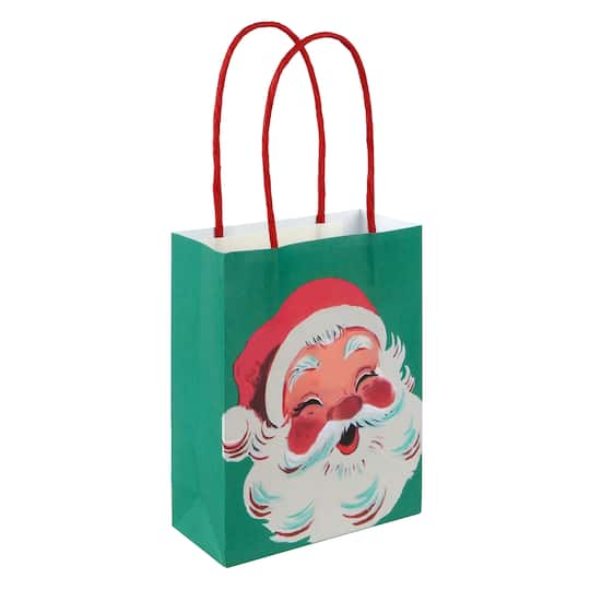 Michaels, Mini Santa Face Gift Bags, 6ct. by Celebrate It™ – Category: Gift Bags